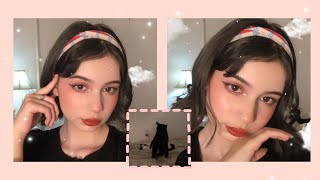 *✧･ﾟ☁️:makeup a las 3 am mientras mis gatos se pelean de fondo*✧･☁️ﾟ: