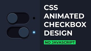 CSS Animated Checkbox Design with Led Light