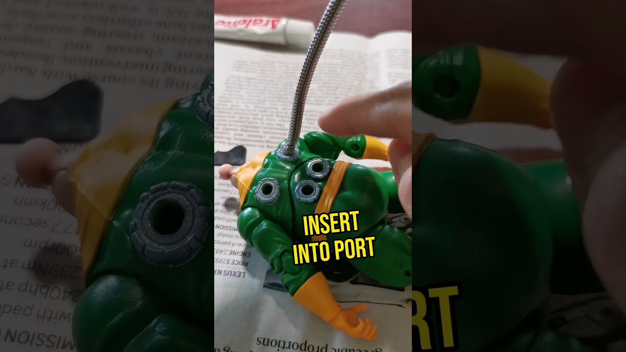 Doctor Octopus Mod Tentacle Upgrade Marvel Legends Hasbro Pulse