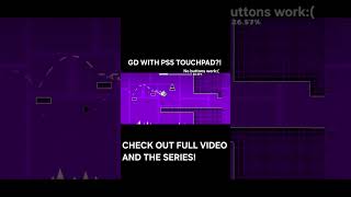 Geometry Dash with a PS5 controller! WATCH THE  FULL VID AND SERIES
