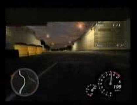 NFS underground 2 circuit lap - corolla