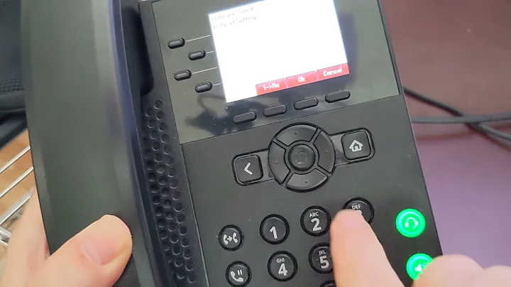 Factory reset VVX 250, 350, 450 when 456 doesn't work