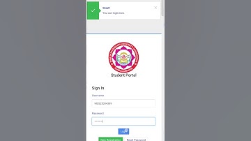 How to Reset password on msu samarth portal . #samarthportal #shortsfeed #maashakumbhariuniversity