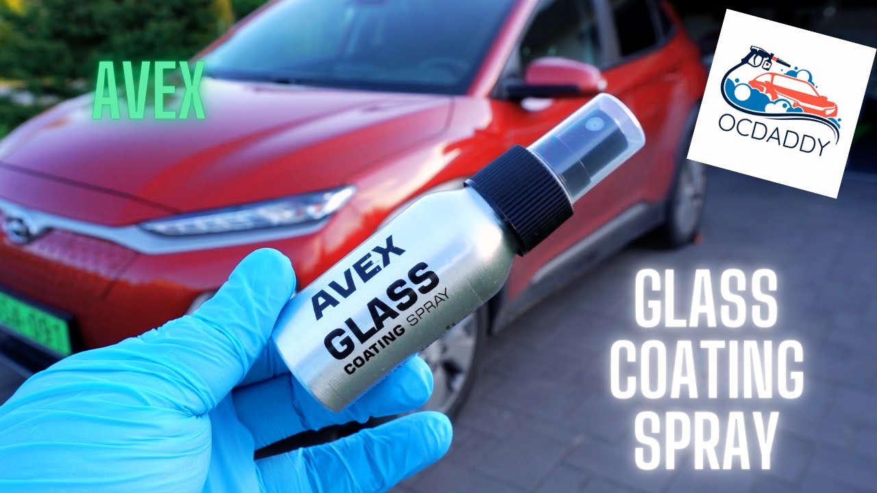 Avex Glass Coating Spray test - EN - YouTube