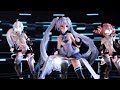 【MMD】Baby Maniacs - Miku, Haku, Teto 【4K UHD】