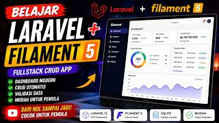 Belajar Laravel Filament 5 | Installasi dan CRUD #1