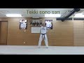 Tekki sono san kyokushin