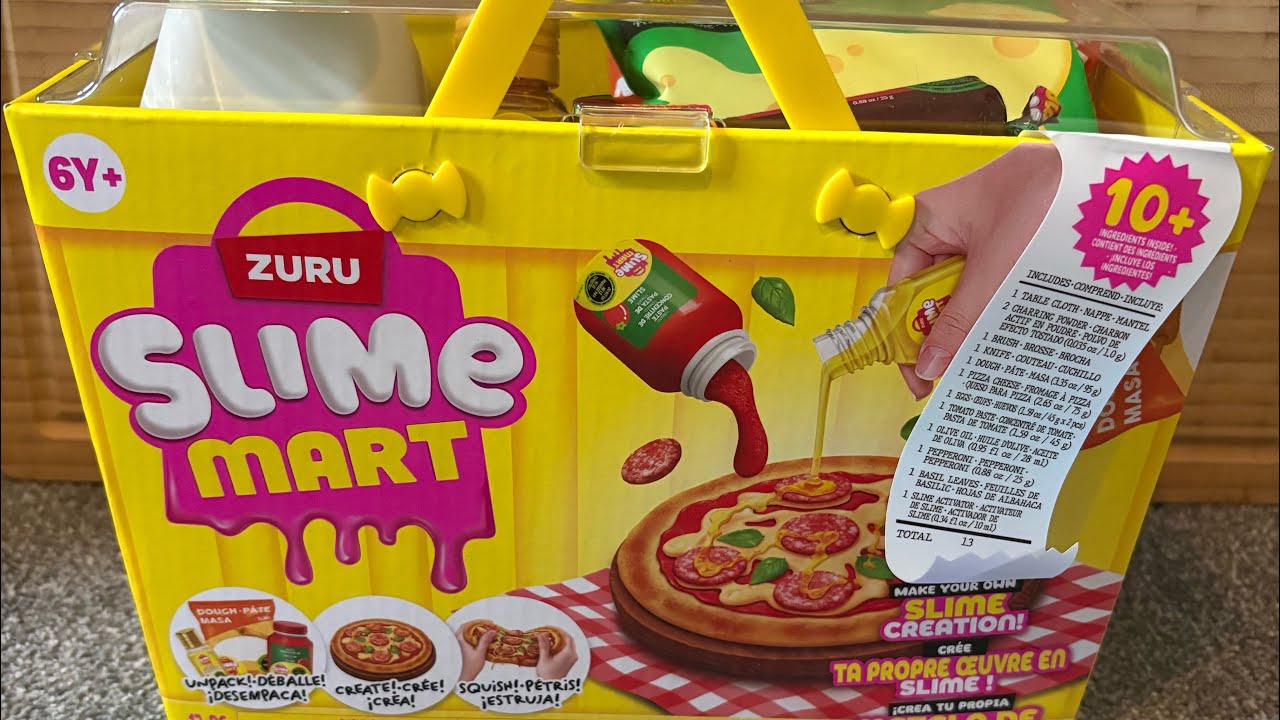 ASMR Slime Pizza anyone? 