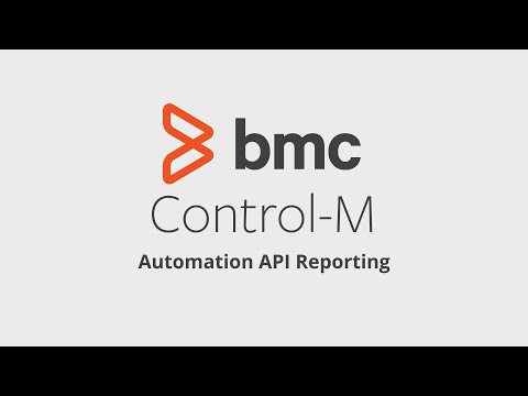 Control-M - Generate Reports with Automation API