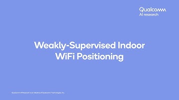 Weakly supervised indoor Wi-Fi positioning