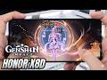 HONOR X8d test game Genshin Impact Max Graphics | Snapdragon 6s Gen 2, 120Hz Display