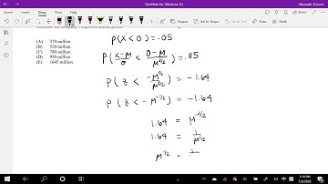 SOA Exam P Question 293 | Expected value of Normal Distribution