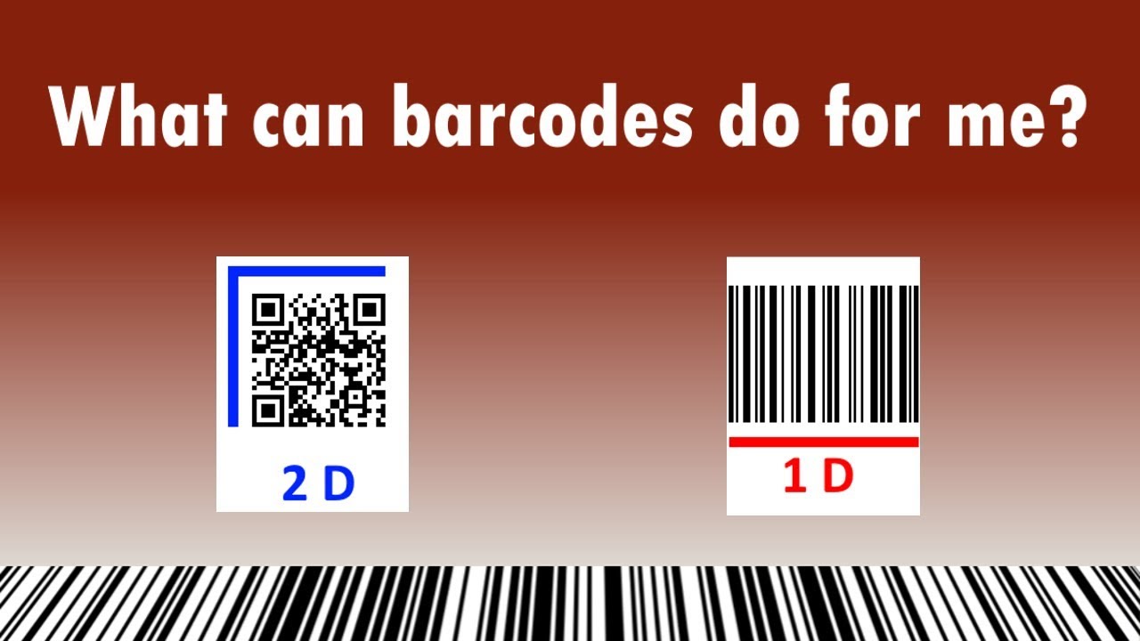 1 Barcodes and what they can do for me!