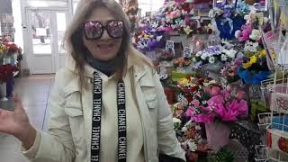 Магазин цветов в Одессе. Цены перед 8 Марта.