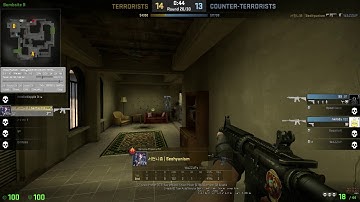 CSGO ace clutch 1v5