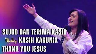 Sujud dan Terima Kasih medley Kasih Karunia , I Am Here / Thank You Jesus - GMS Live - Ezra Lewina