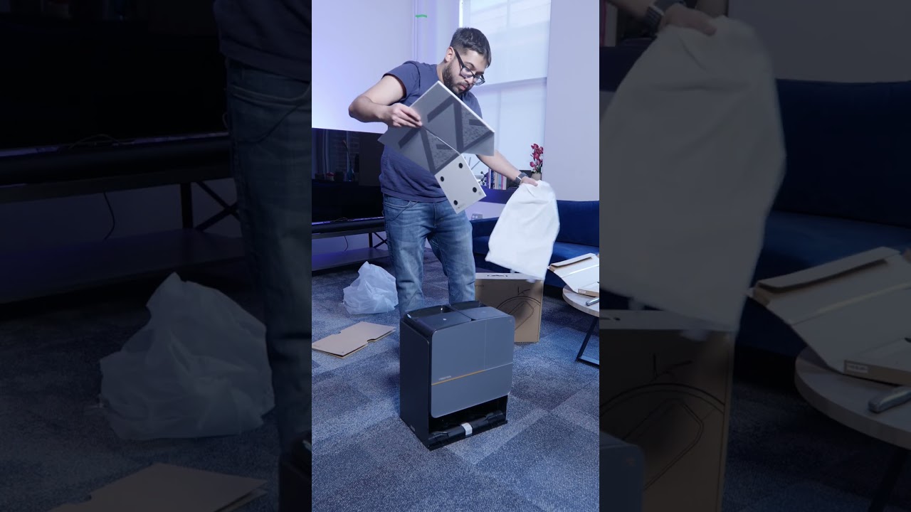Unboxing the Roborock Saros Z70 Robot Vacuum