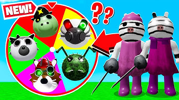 ROBLOX PIGGY RANDOM MAPS & SKIN CHALLENGE! (Part 25)