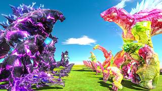 Void Titans vs Crystal Titans | Corrupted Godzilla vs Gummy Shimo - ARBS screenshot 1