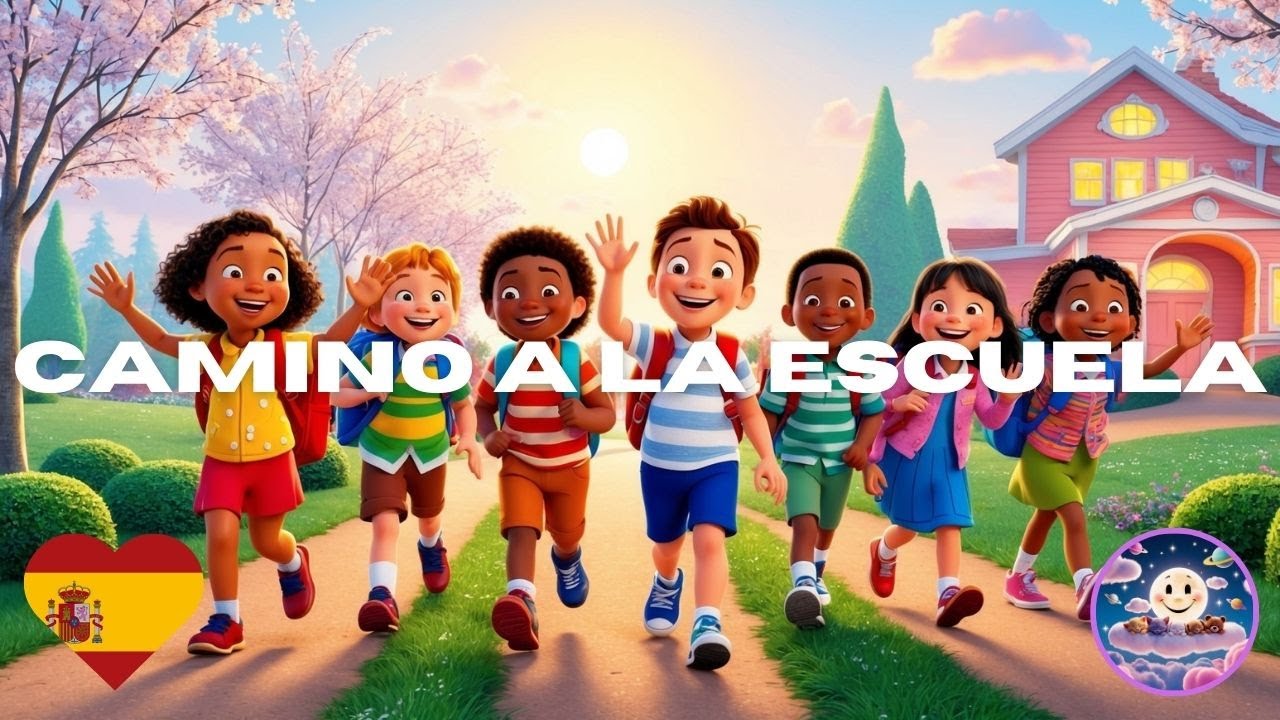 [ESP] Canción: Camino a la Escuela | Canción de Cuna para Niños