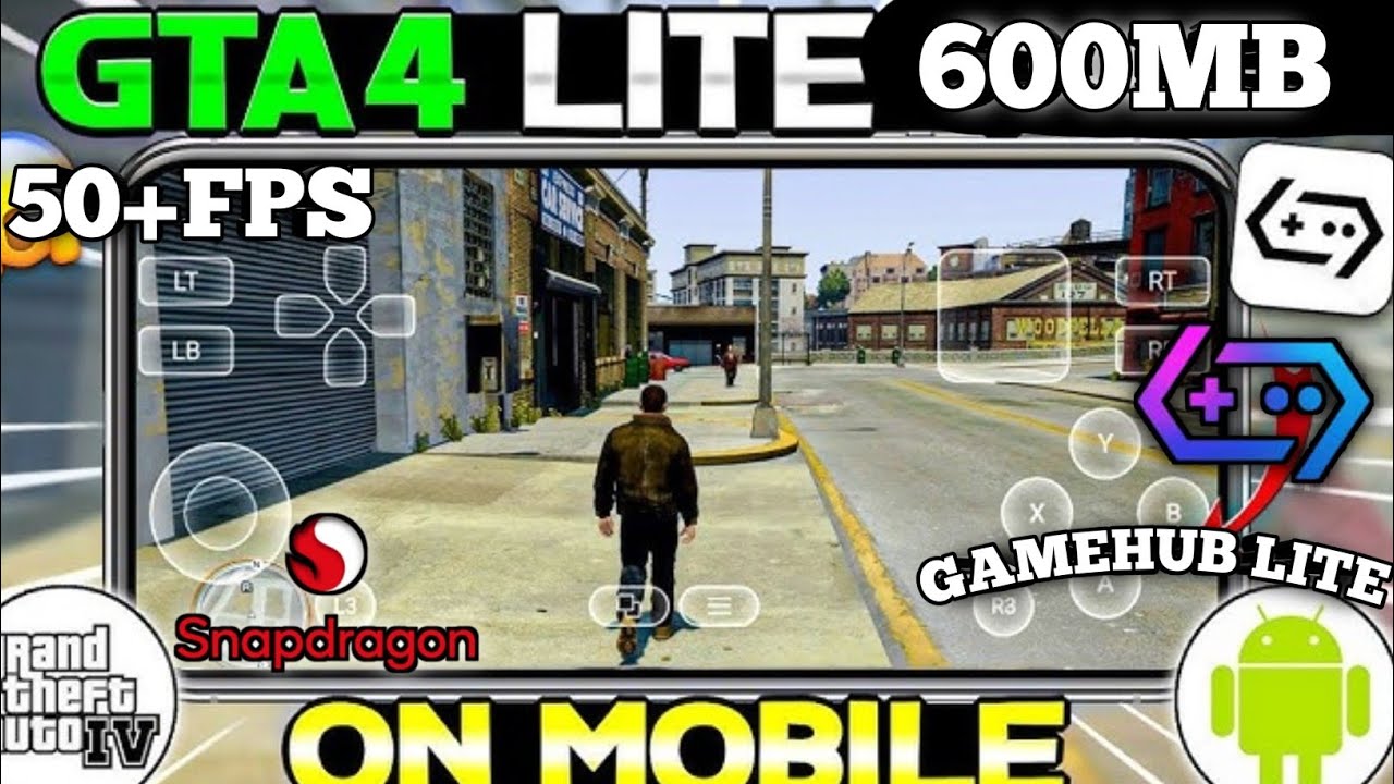 GAMEHUB/GAMEPLAY GTA 4 ON (PC) SNAPDRAGON 680/4GB RAM