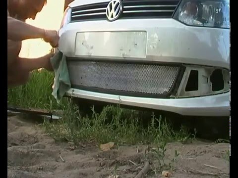 Защита радиатора сетка своими руками 133