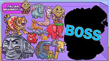 Merge Fellas Italian Brainrot 12 Gameplay Walkthrough Reaching Max Level ×2 Brainrot New Update