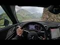 AMG SL63 Switzerland GORGEOUS Alps Drive: Bernina Pass | 4K ASMR POV Scenic Drive