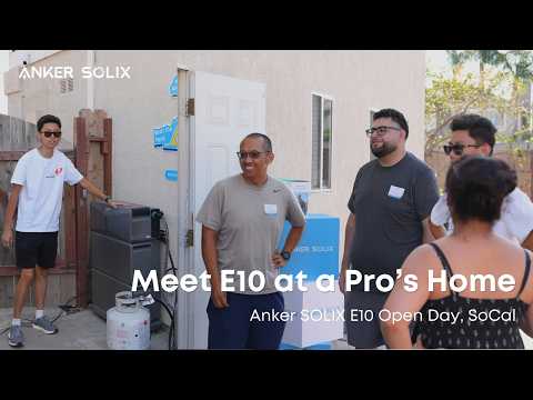 Meet Anker SOLIX E10 at a Pro's Home