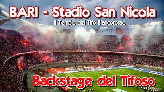 BARI TIFO da SBALLO | 50K al San Nicola | Gara EPICA e BARI in FINALE !!! | Bolgia Biancorossa