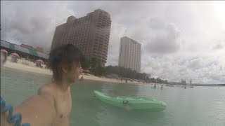 海の上を走る車！！！！！っぽい