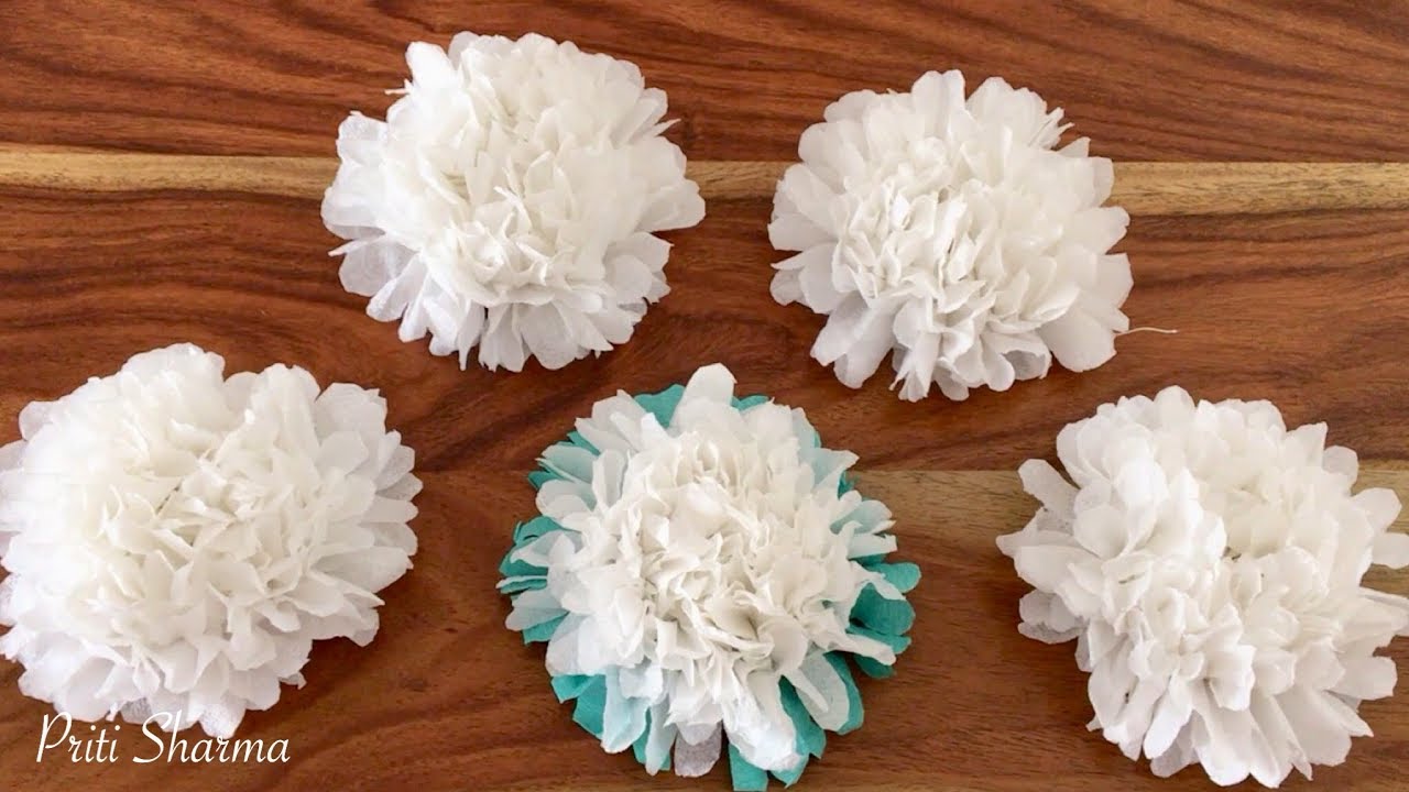 3 Ways to Make Flowers with Toilet Paper - Easy Craft