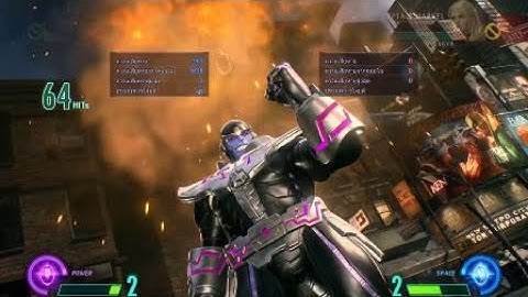 Mvci Nova Thanos Power Stone with Infinity Strom Combo