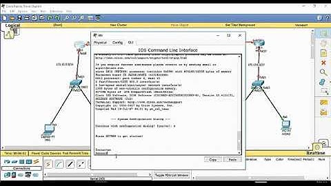 Cisco packet tracer: Định tuyến tĩnh cho Router 