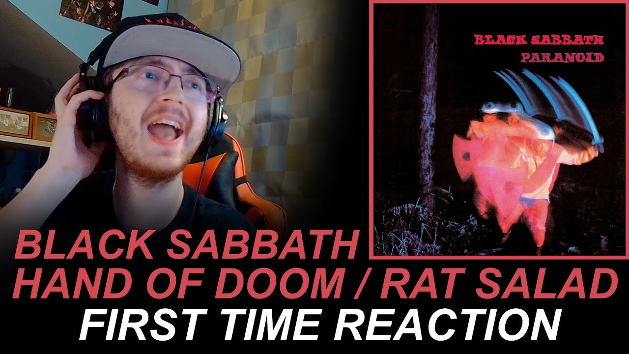 Black Sabbath - Hand of Doom / Rat Salad (First Time Reaction)
