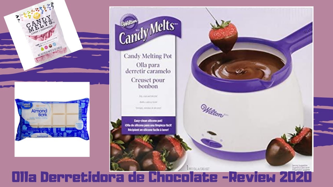 Olla DERRETIDORA DE CHOCOLATE - WILTON- Review-2020-Que Chocolate Usar