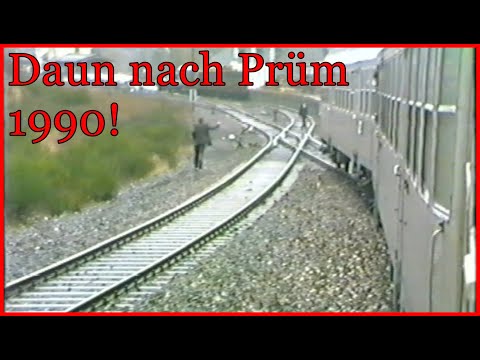 Daun bis nach Prüm Eifelquerbahn Westeifelbahn