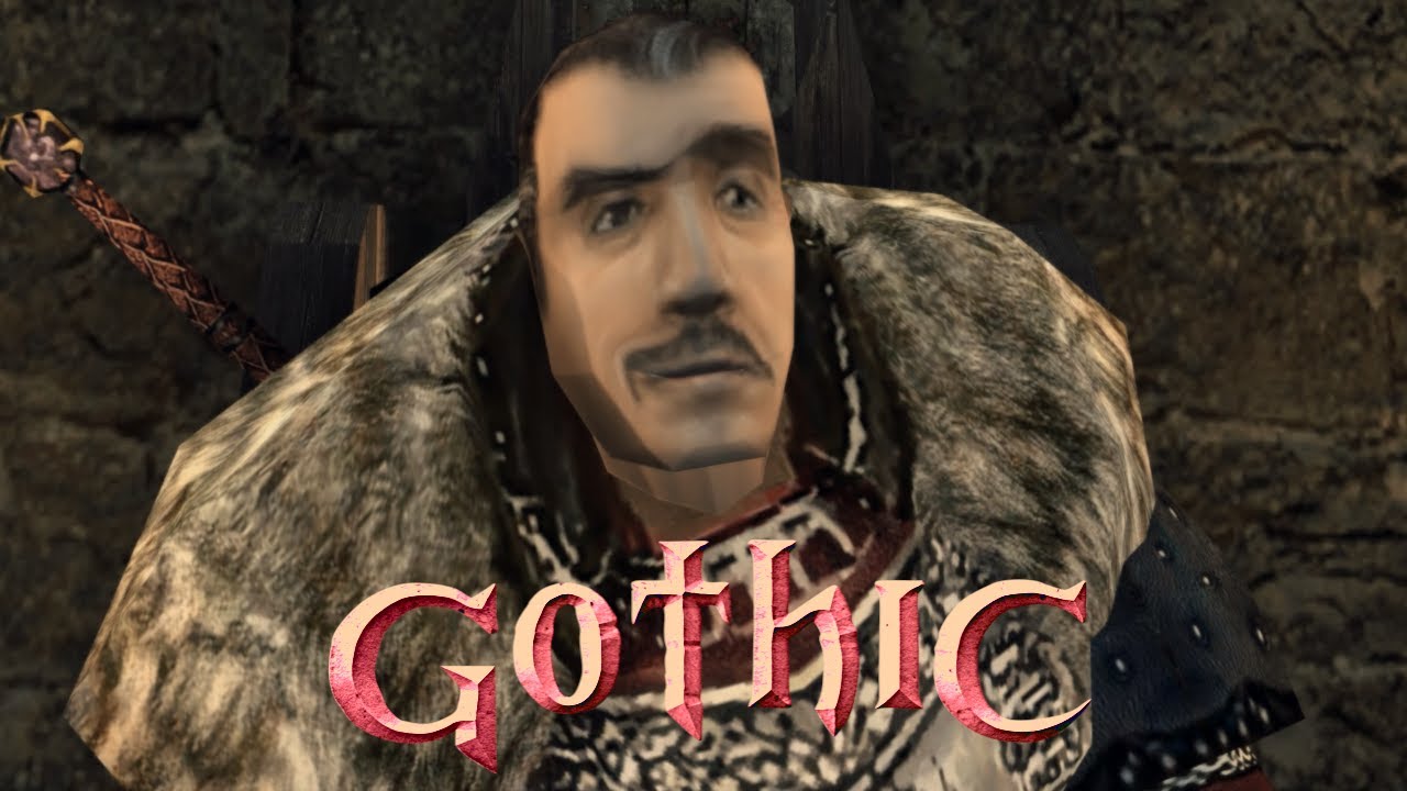 за гомеза готика. гомес готика 1. готика гомез. готика 2 старый лагерь. готика 1 картина гомеза.