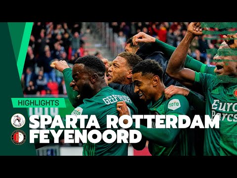 Sparta Rotterdam Feyenoord Goals And Highlights