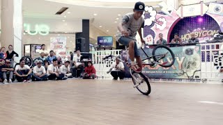 Nurlan Qualification run at GALAXY Flatland BMX Competition 2016