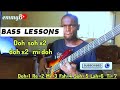 Crazy african praise bass groove to play in 2024 basslesson makossa emmyb10