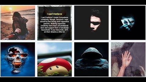 Image Hover Effects with Text Tutorial #part2.