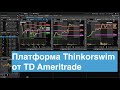 Настройка платформы Thinkorswim от TD Ameritrade для трейдинга акциями и опционами.