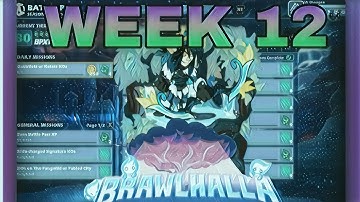 BRAWLHALLA WEEK 12 MISSION GUIDE BATTLE PASS SEASON 6 HIT OPPONENTS WITH SLIDE-CHARGED HEAVY ATTACK