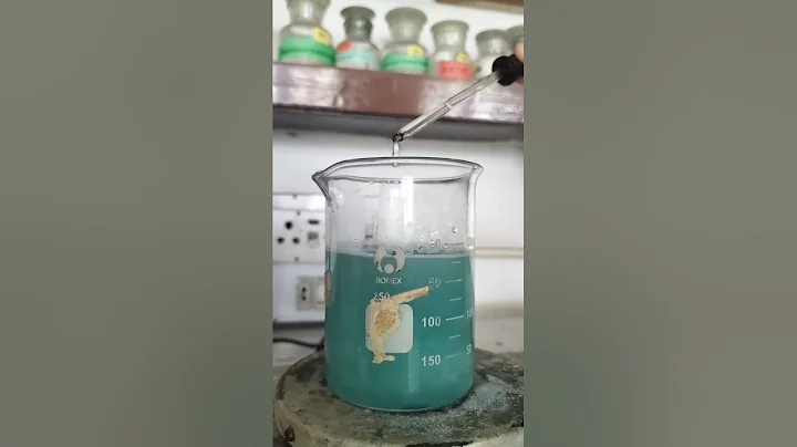 Polyaniline synthesis time lapse