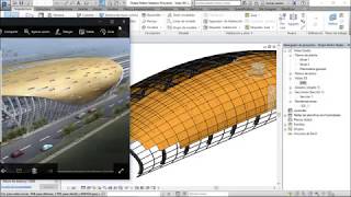 Proyecto Completo en Revit: Diseño de la Estructura Metálica de la Cubierta de Dubai Metro