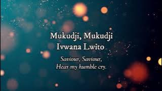 Kiluba gospel Mukudji/ pass me not o gentle savior with lyrics