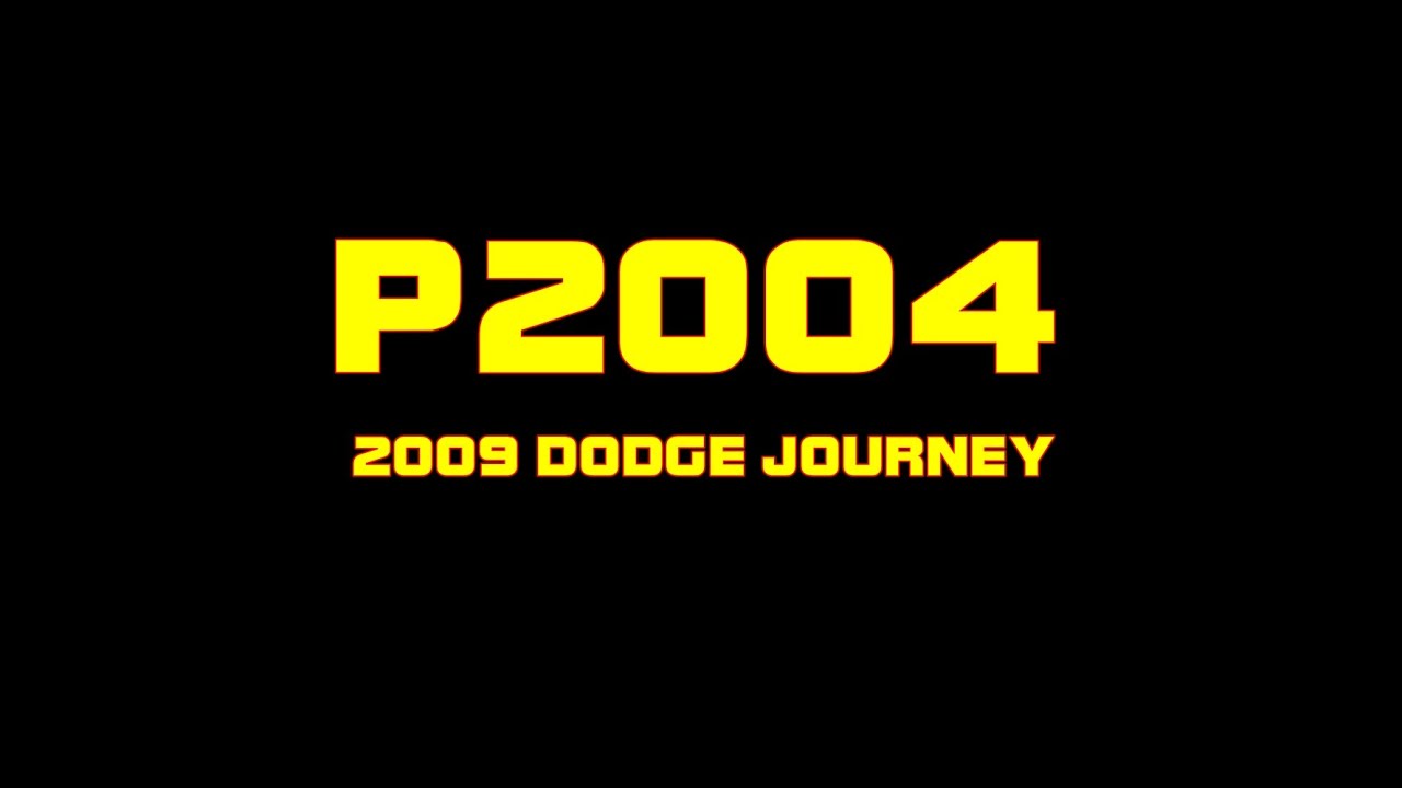 p2004 dodge journey