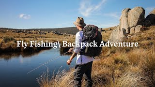 Solo 3 Day FLY FISHING\ BACKPACK Camp Snowy Mountains