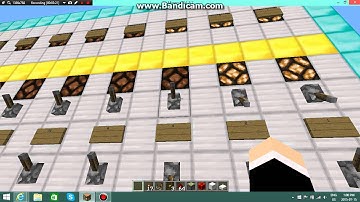 Minecraft 8 bit adder